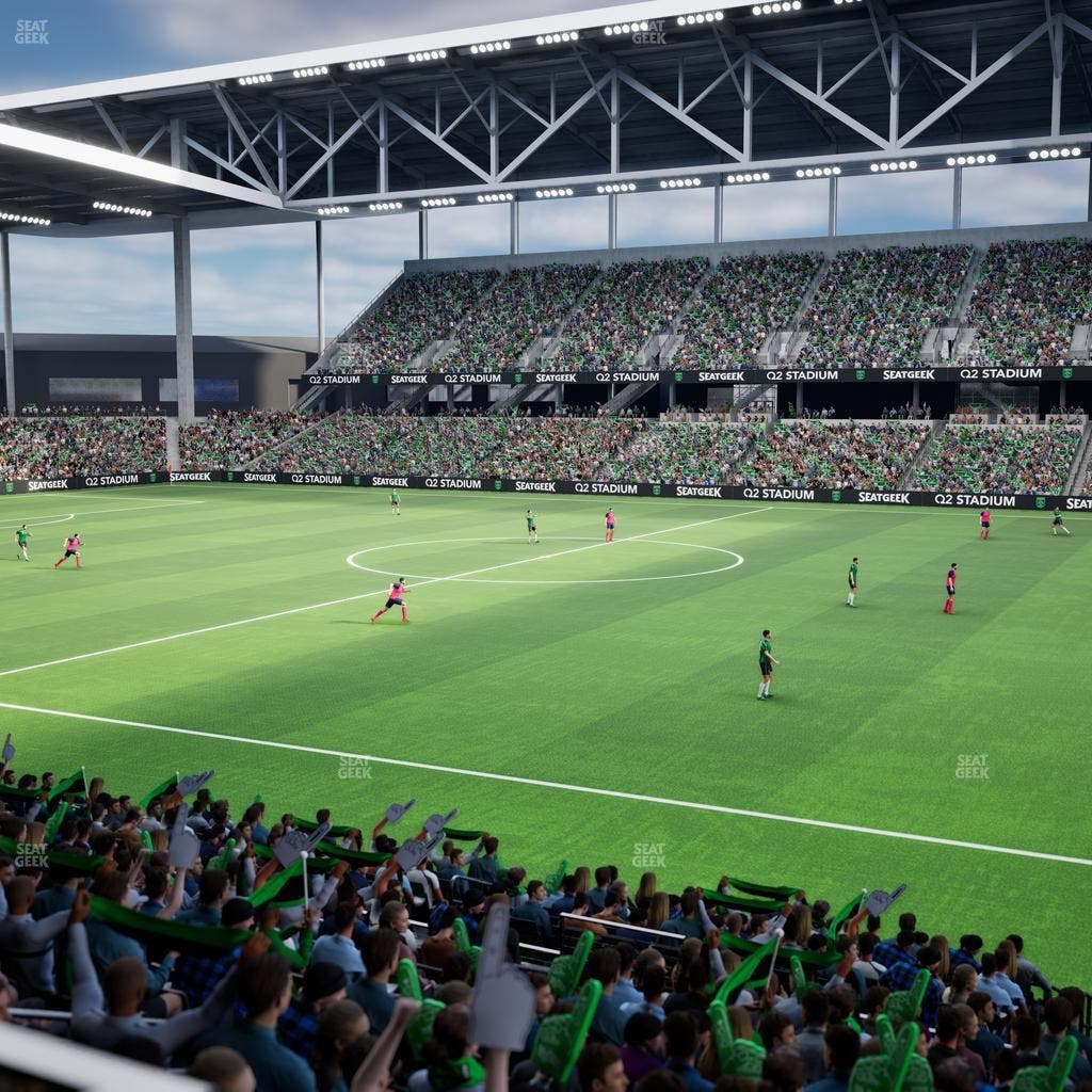 Q2 Stadium - Section Lexus Club 110 Seat View