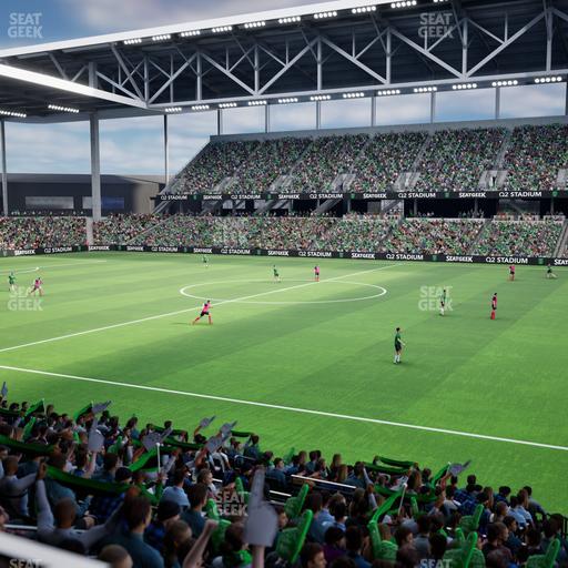 Q2 Stadium - Section Lexus Club 110 Seat View