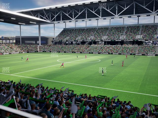 Q2 Stadium - Section Lexus Club 110 Seat View