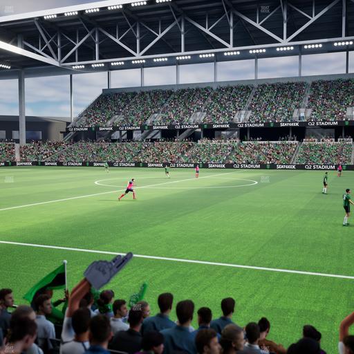 Q2 Stadium - Section Lexus Club 111 Seat View