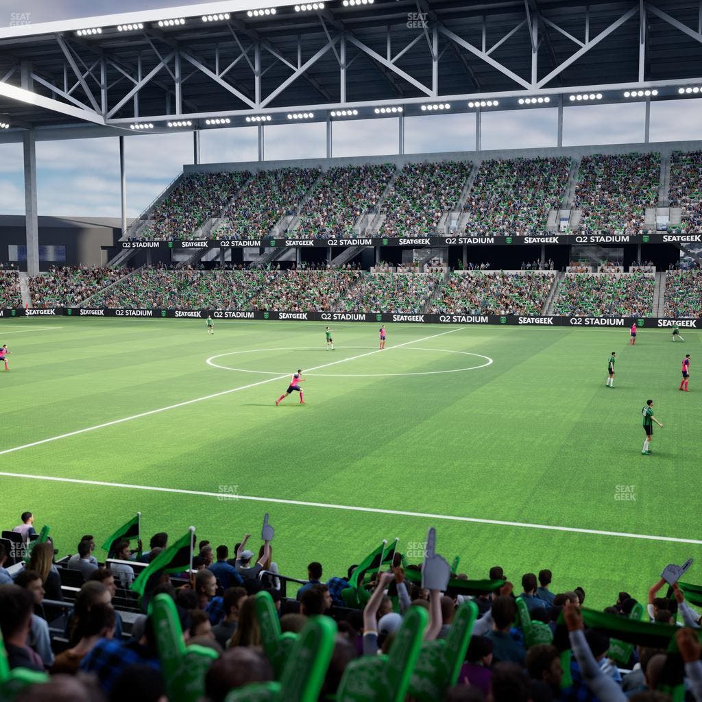 Q2 Stadium - Section Lexus Club 111 Seat View