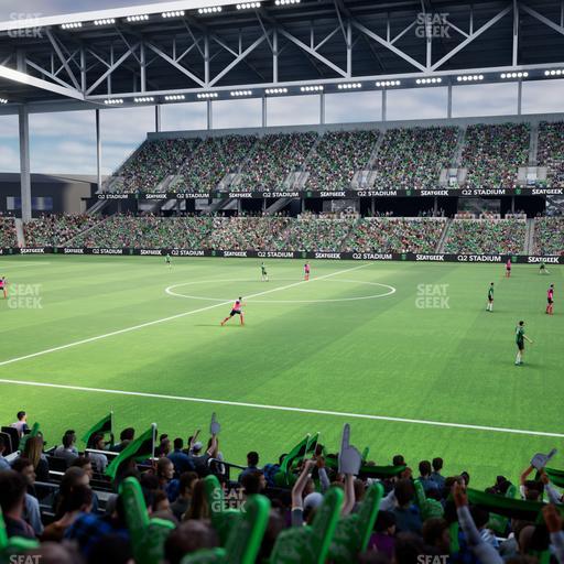 Q2 Stadium - Section Lexus Club 111 Seat View