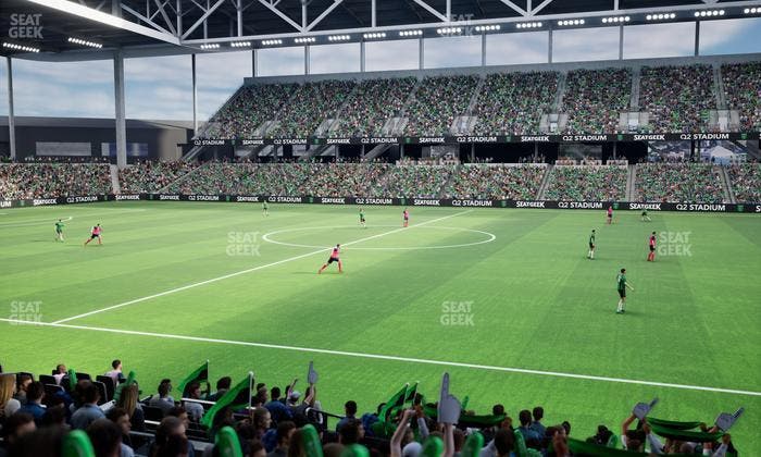 Q2 Stadium - Section Lexus Club 111 Seat View