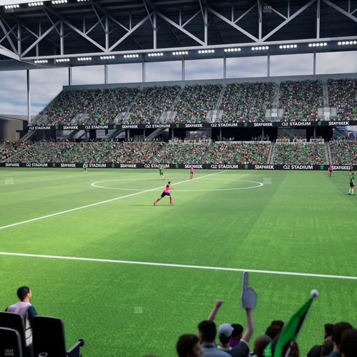 Q2 Stadium - Section Lexus Club 112 Seat View