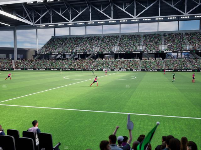 Q2 Stadium - Section Lexus Club 112 Seat View