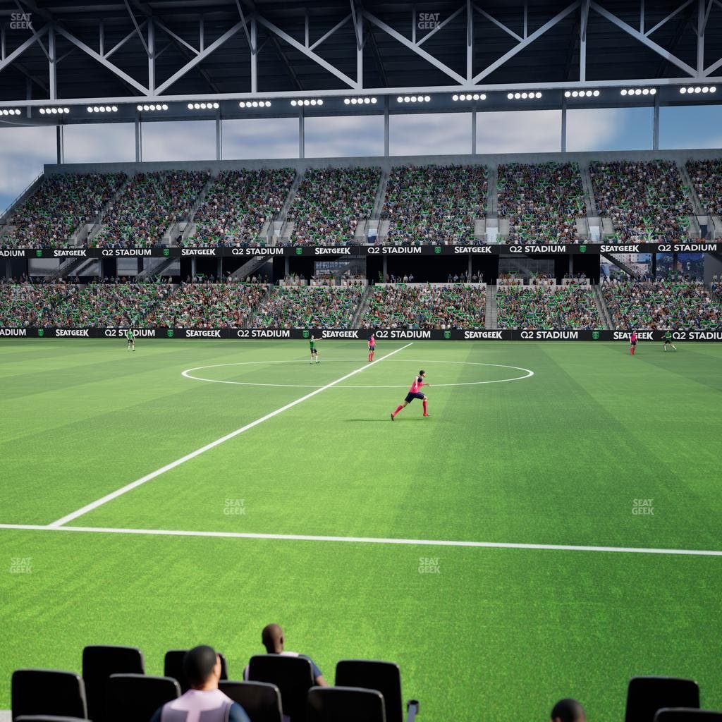 Q2 Stadium - Section Lexus Club 112 Seat View