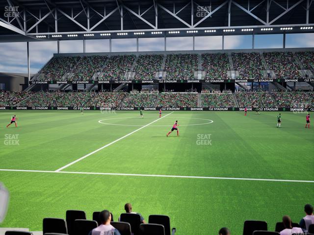 Q2 Stadium - Section Lexus Club 112 Seat View