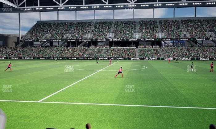 Q2 Stadium - Section Lexus Club 112 Seat View