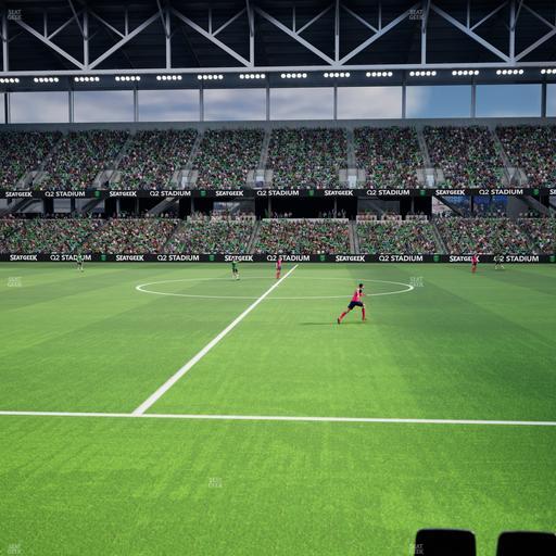 Q2 Stadium - Section Lexus Club 113 Seat View