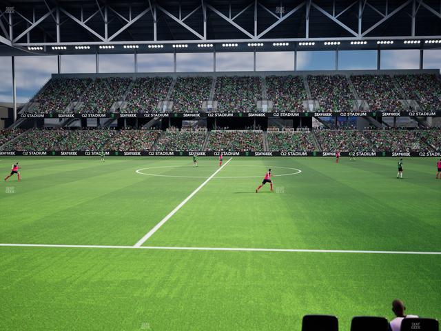 Q2 Stadium - Section Lexus Club 113 Seat View