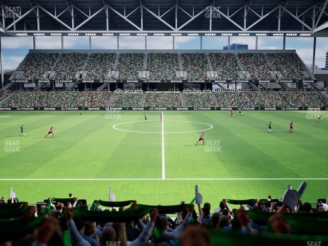 Q2 Stadium - Section Lexus Club 113 Seat View