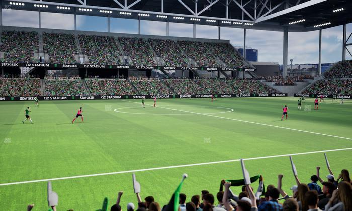 Q2 Stadium - Section Lexus Club 115 Seat View