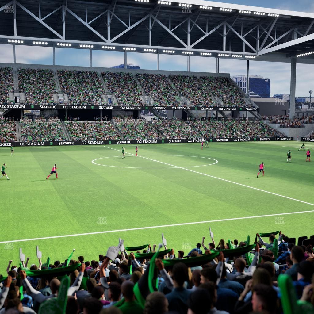 Q2 Stadium - Section Lexus Club 115 Seat View