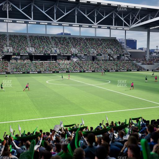 Q2 Stadium - Section Lexus Club 115 Seat View