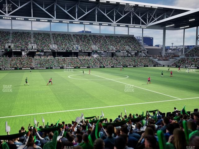 Q2 Stadium - Section Lexus Club 115 Seat View