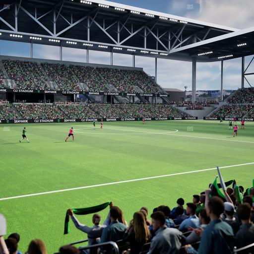 Q2 Stadium - Section Lexus Club 116 Seat View