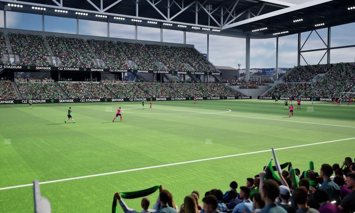 Q2 Stadium - Section Lexus Club 116 Seat View