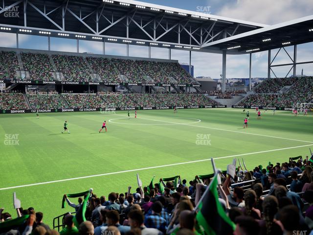 Q2 Stadium - Section Lexus Club 116 Seat View