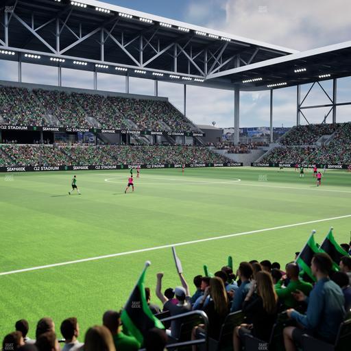 Q2 Stadium - Section Lexus Club 117 Seat View