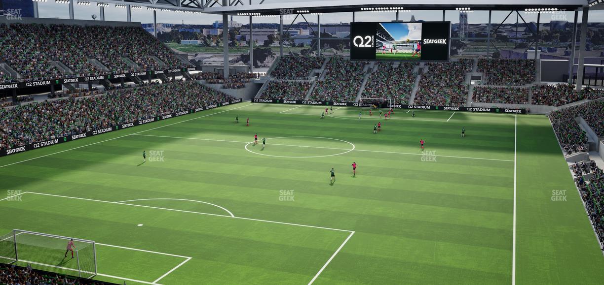 Q2 Stadium - Section Loft 1 Seat View