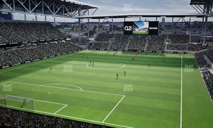 Q2 Stadium - Section Loft 1 Seat View