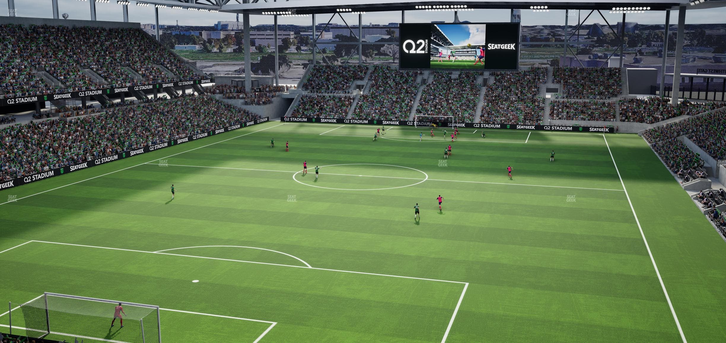 Q2 Stadium - Section Loft 2 Seat View