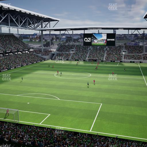 Q2 Stadium - Section Loft 2 Seat View