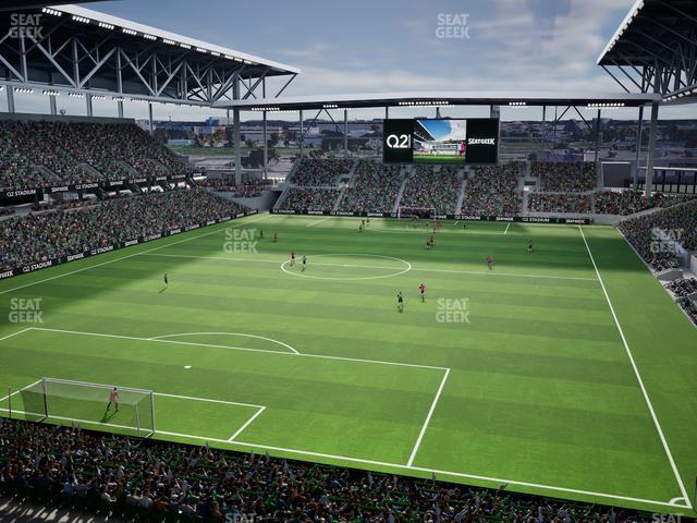 Q2 Stadium - Section Loft 2 Seat View