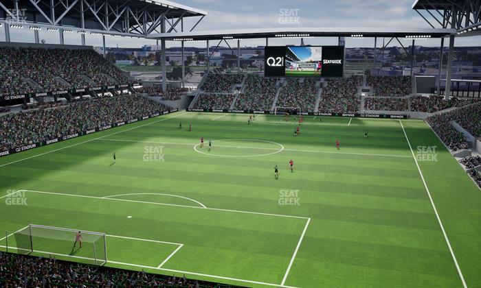 Q2 Stadium - Section Loft 2 Seat View