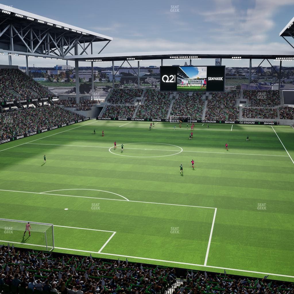 Q2 Stadium - Section Loft 3 Seat View