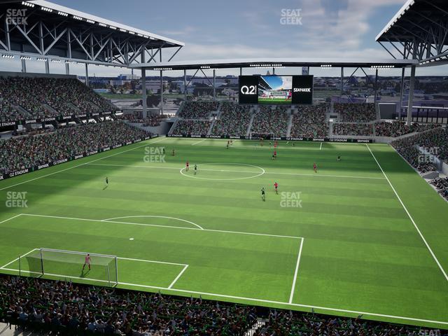 Q2 Stadium - Section Loft 3 Seat View