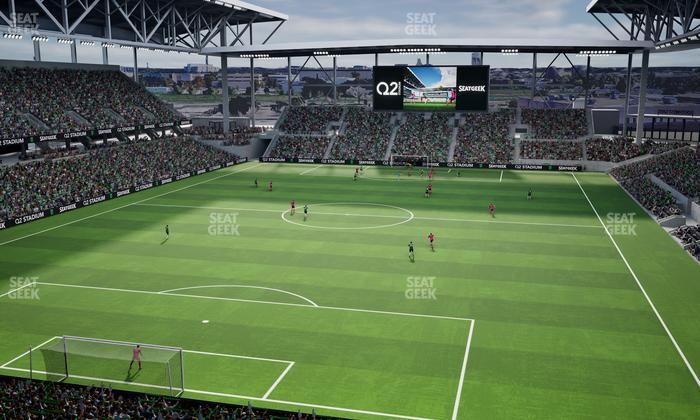 Q2 Stadium - Section Loft 3 Seat View