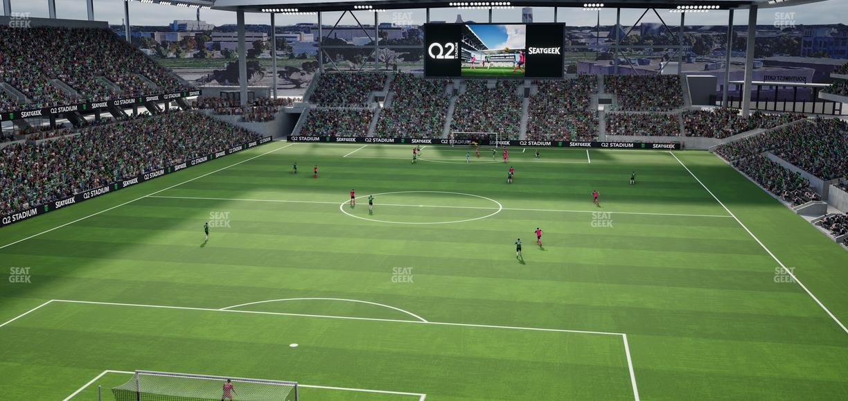 Q2 Stadium - Section Loft 4 Seat View