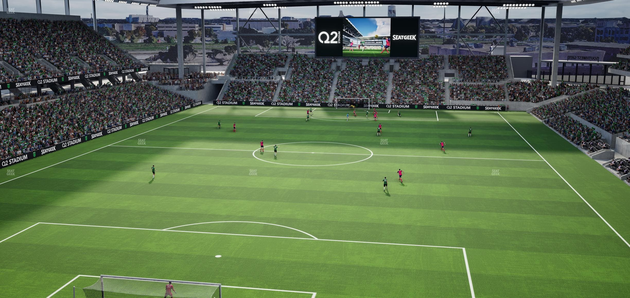 Q2 Stadium - Section Loft 4 Seat View