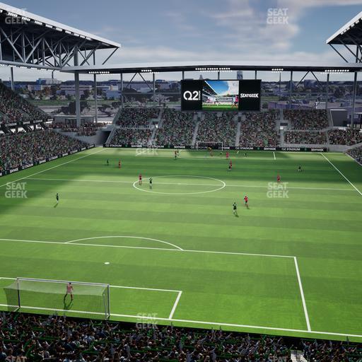 Q2 Stadium - Section Loft 4 Seat View