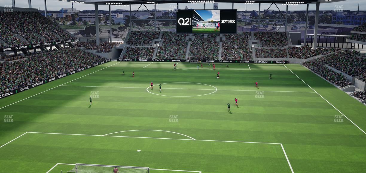 Q2 Stadium - Section Loft 5 Seat View