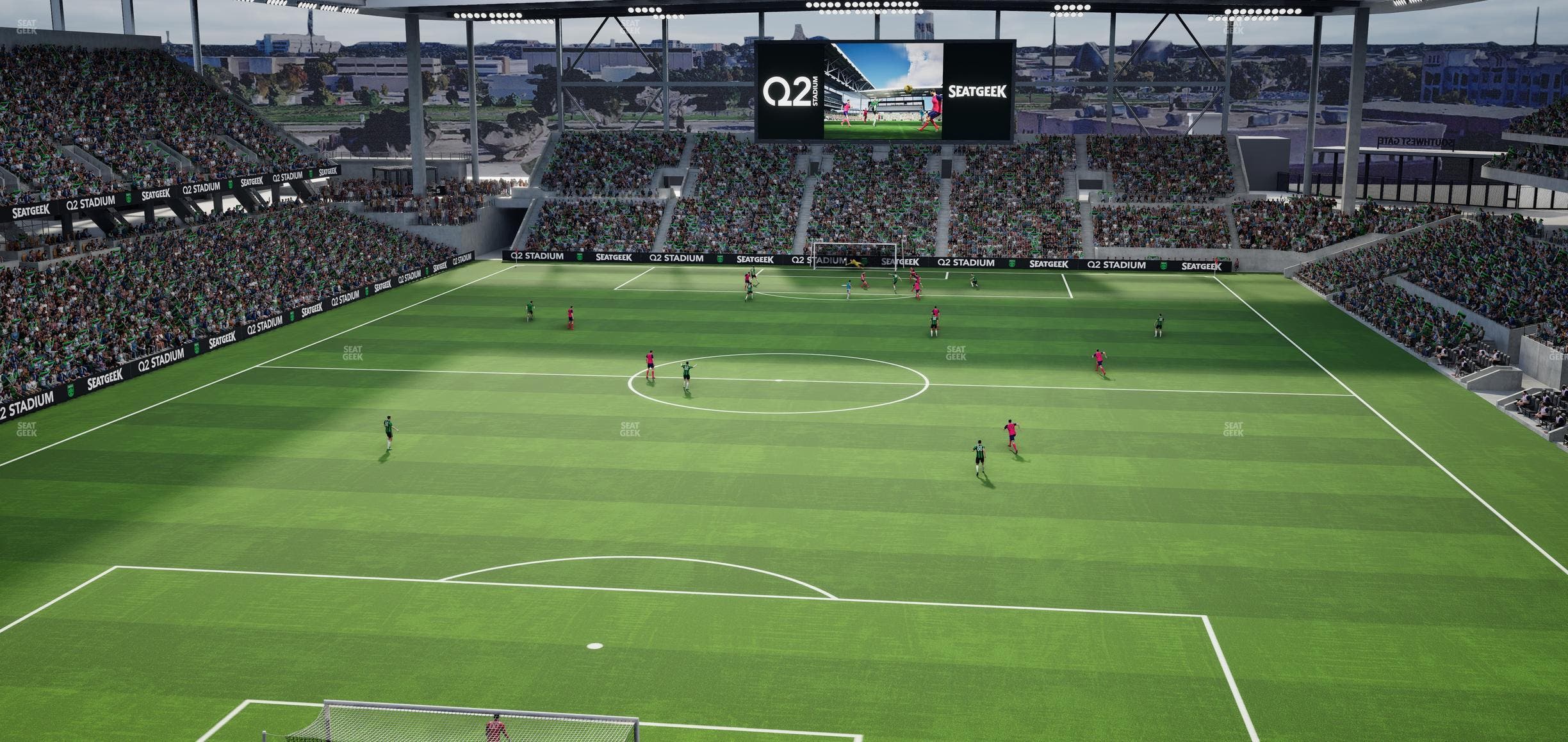 Q2 Stadium - Section Loft 5 Seat View
