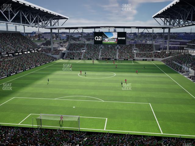 Q2 Stadium - Section Loft 5 Seat View