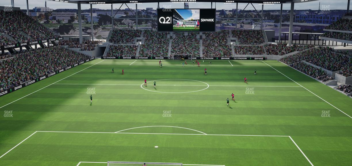 Q2 Stadium - Section Loft 6 Seat View