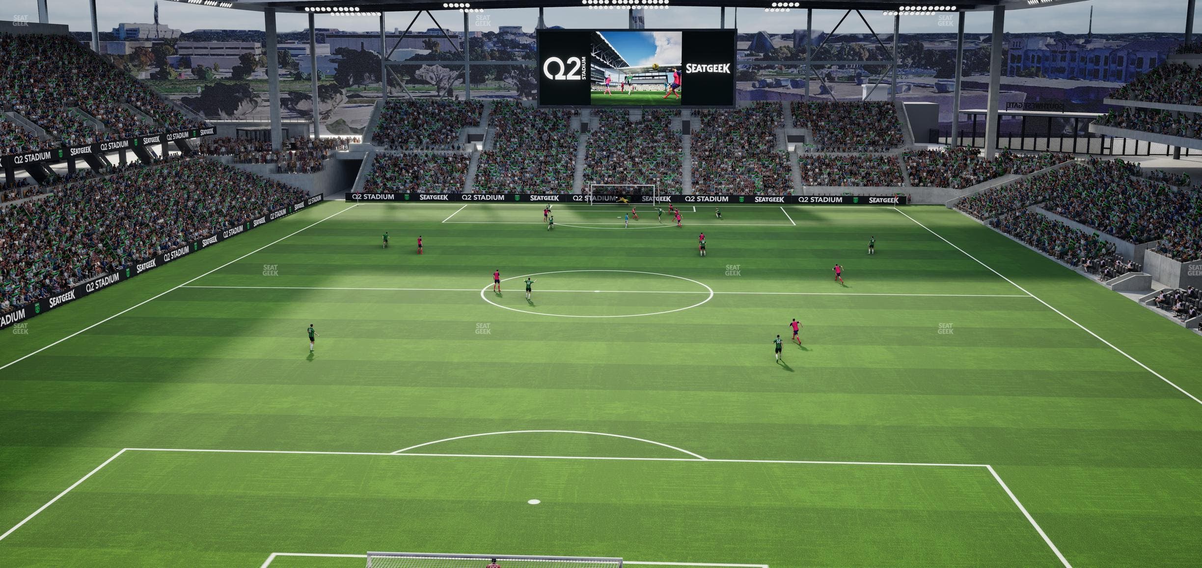 Q2 Stadium - Section Loft 6 Seat View