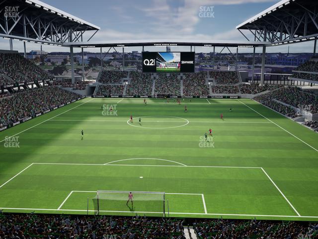 Q2 Stadium - Section Loft 6 Seat View