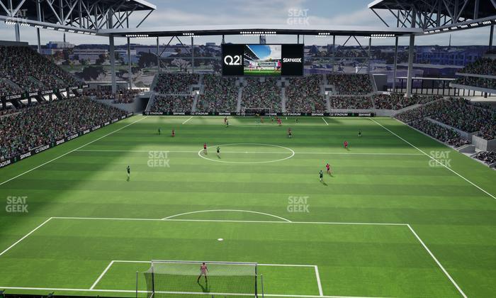 Q2 Stadium - Section Loft 6 Seat View