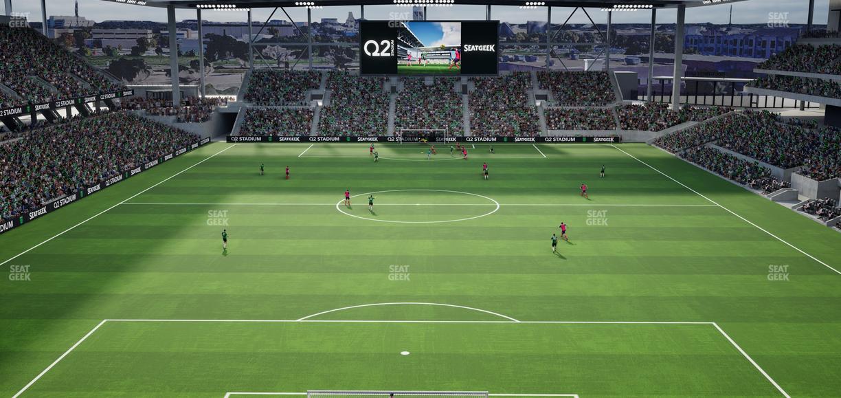 Q2 Stadium - Section Loft 7 Seat View