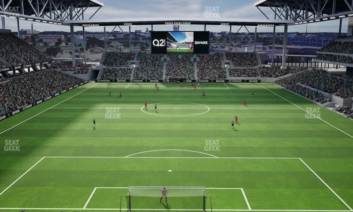 Q2 Stadium - Section Loft 7 Seat View