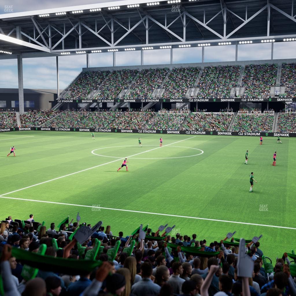 Q2 Stadium - Section Loge 111 B Seat View