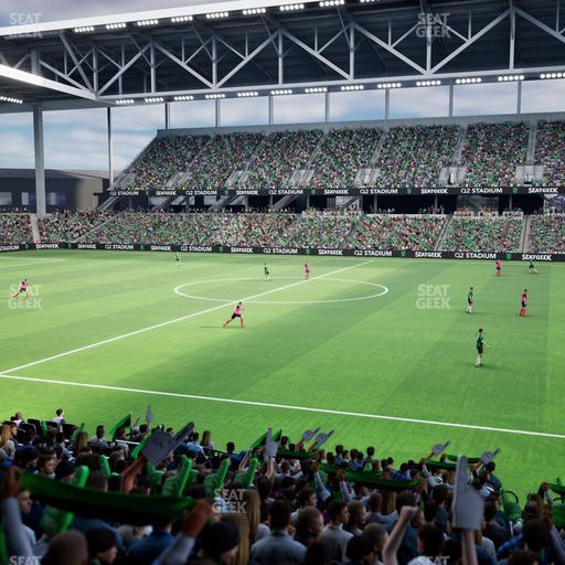 Q2 Stadium - Section Loge 111 B Seat View