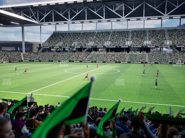 Q2 Stadium - Section Loge 111 C Seat View