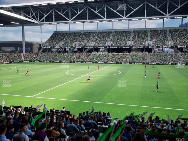 Q2 Stadium - Section Loge 111 D Seat View