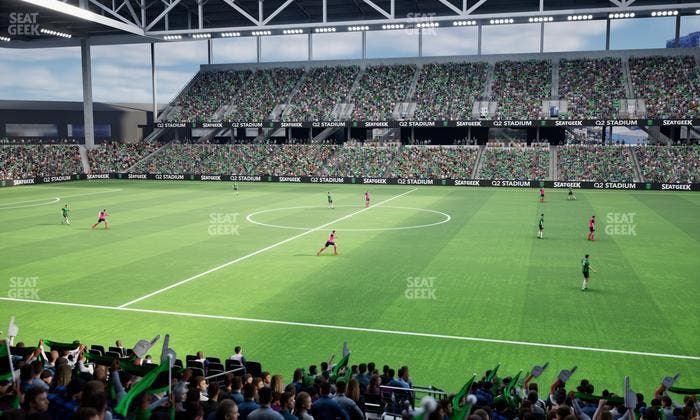 Q2 Stadium - Section Loge 111 D Seat View