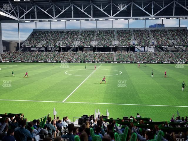 Q2 Stadium - Section Loge 112 D Seat View